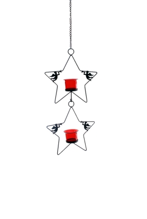 Candleholder angels,65cm(3/24)